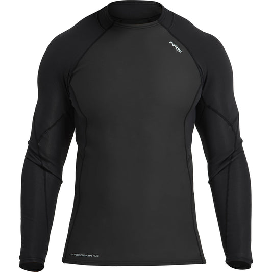 The men's NRS Hydroskin 1.0 Long Sleeve Shirt is perfect for cold water activities.