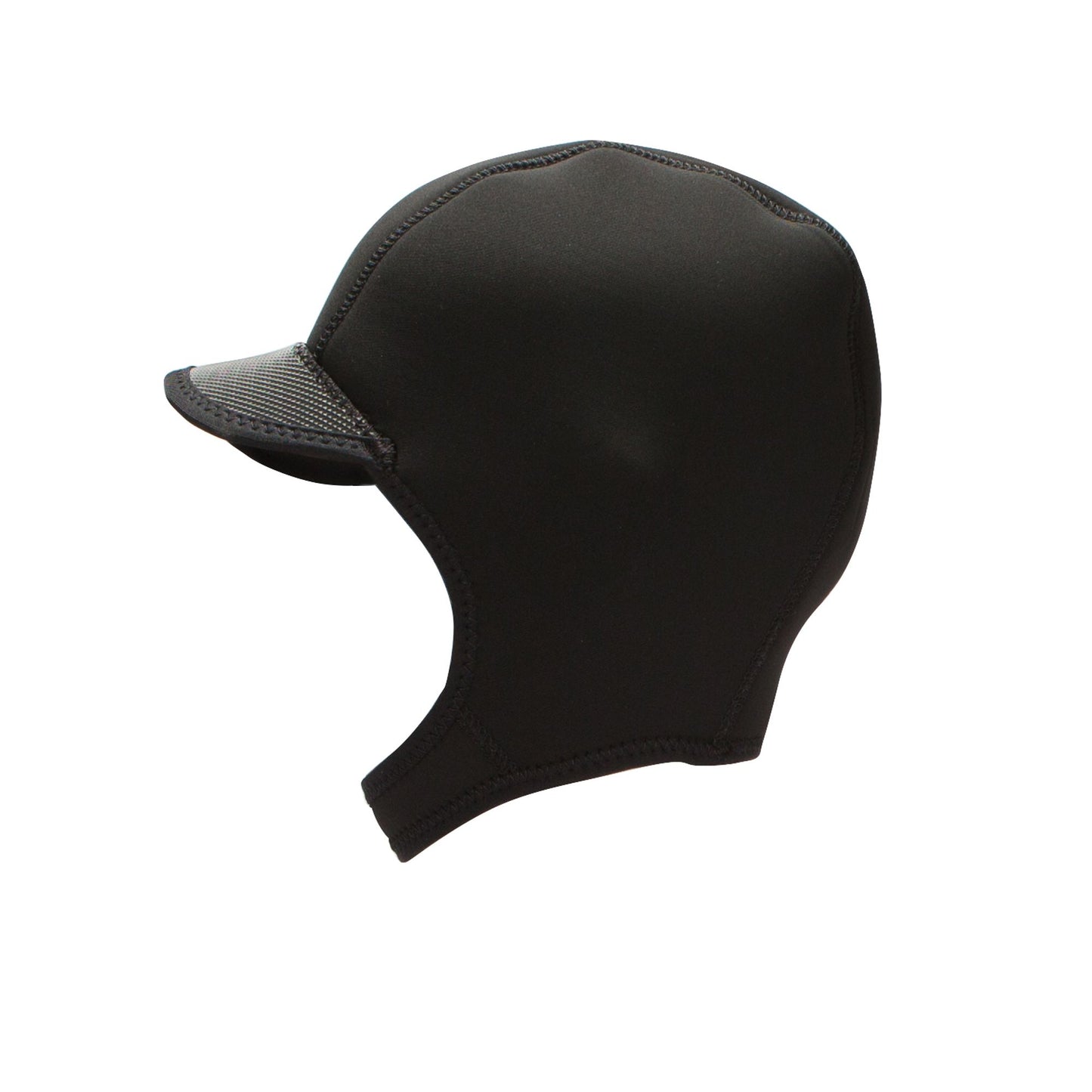 A black Storm Cap with a neoprene visor, providing thermal protection by NRS.