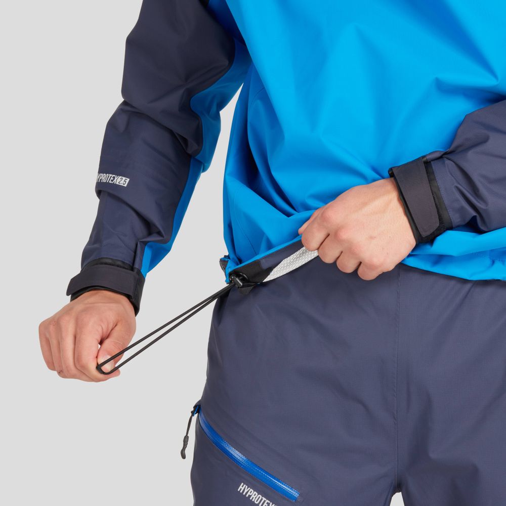 Featuring the Endurance Splash Jacketmanufactured by NRS shown here from one angle.