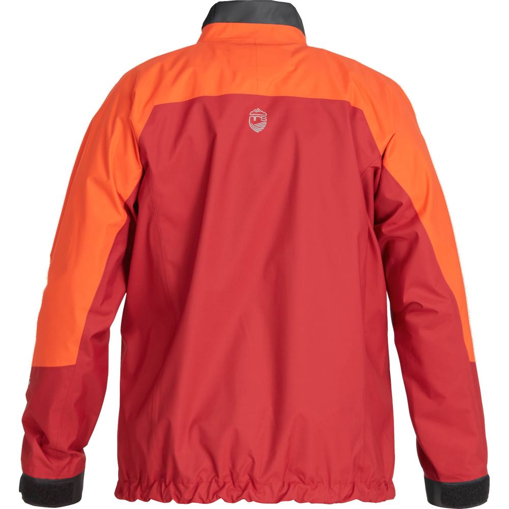 Featuring the Women's Endurance Jacket women's splash wear manufactured by NRS shown here from a third angle.