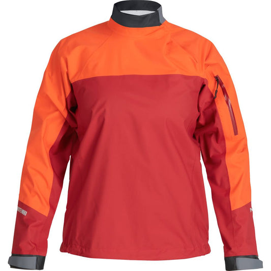 Women's Endurance Jacket women's splash wear made by NRS in Poppy.