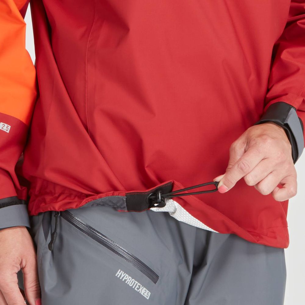 Featuring the Women's Endurance Jacket women's splash wear manufactured by NRS shown here from a tenth angle.