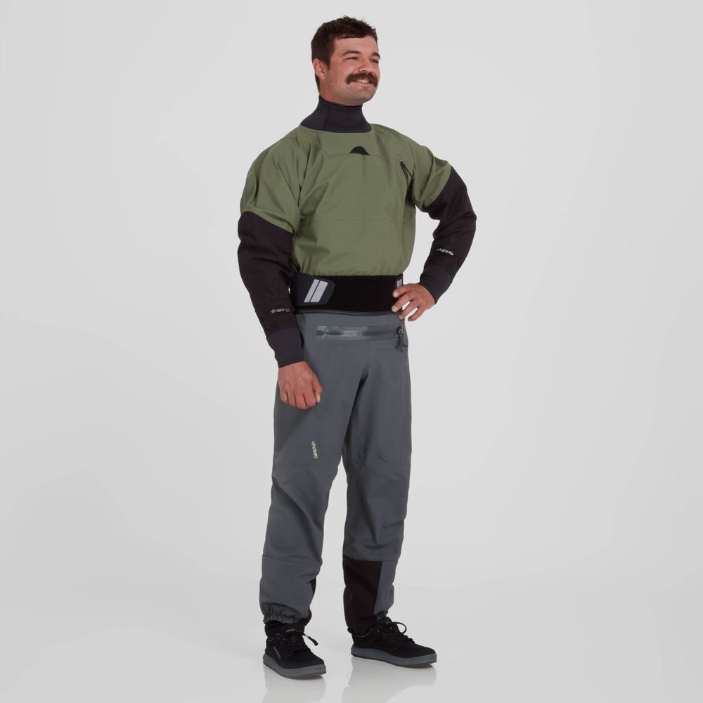 Featuring the Phenom GORE-TEX Pro Dry Suit - Men's manufactured by NRS shown here from a thirteenth angle.