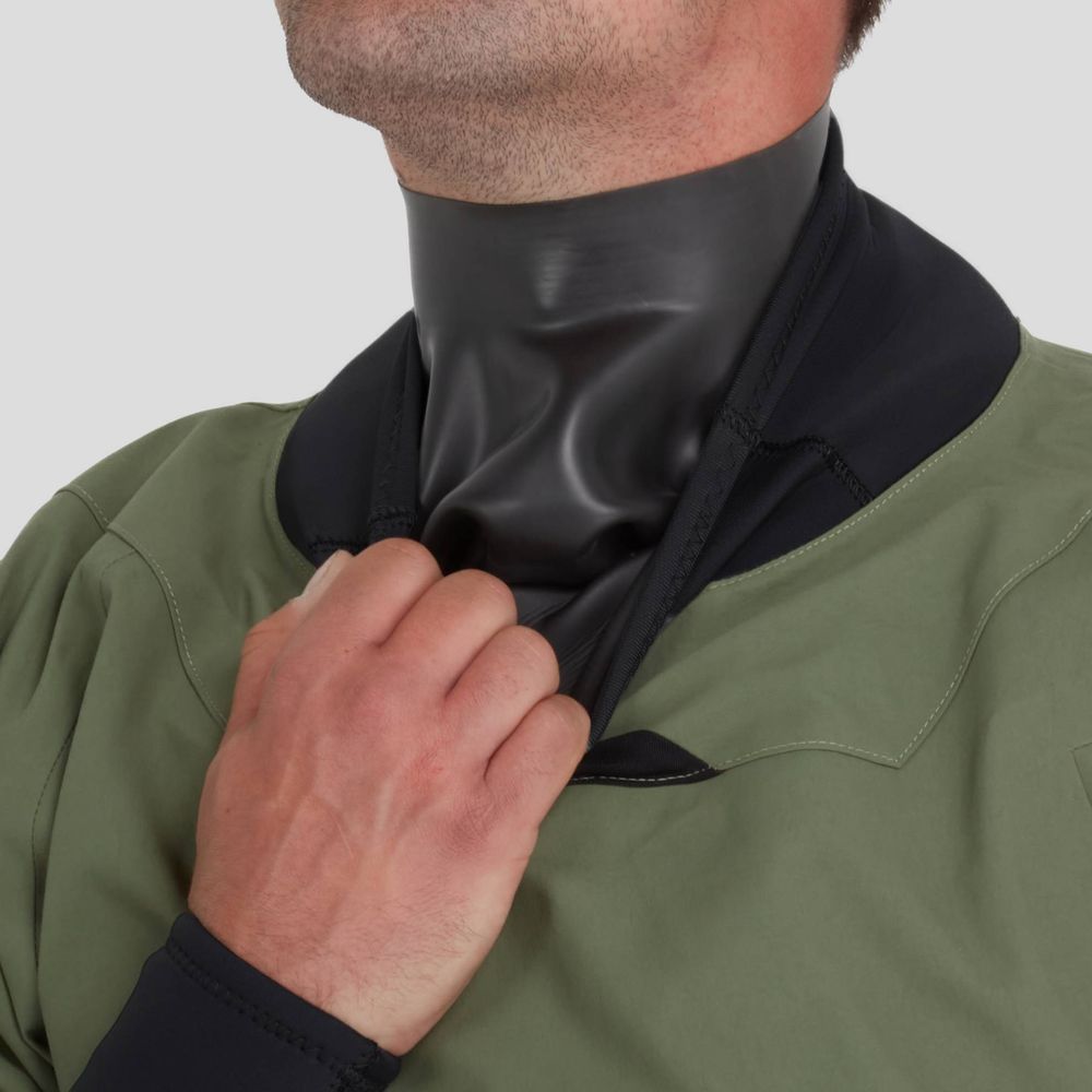 Featuring the Phenom GORE-TEX Pro Dry Suit - Men's manufactured by NRS shown here from a fifteenth angle.