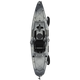 The top view of a Hobie Mirage Passport 10.5R kayak with two paddles.