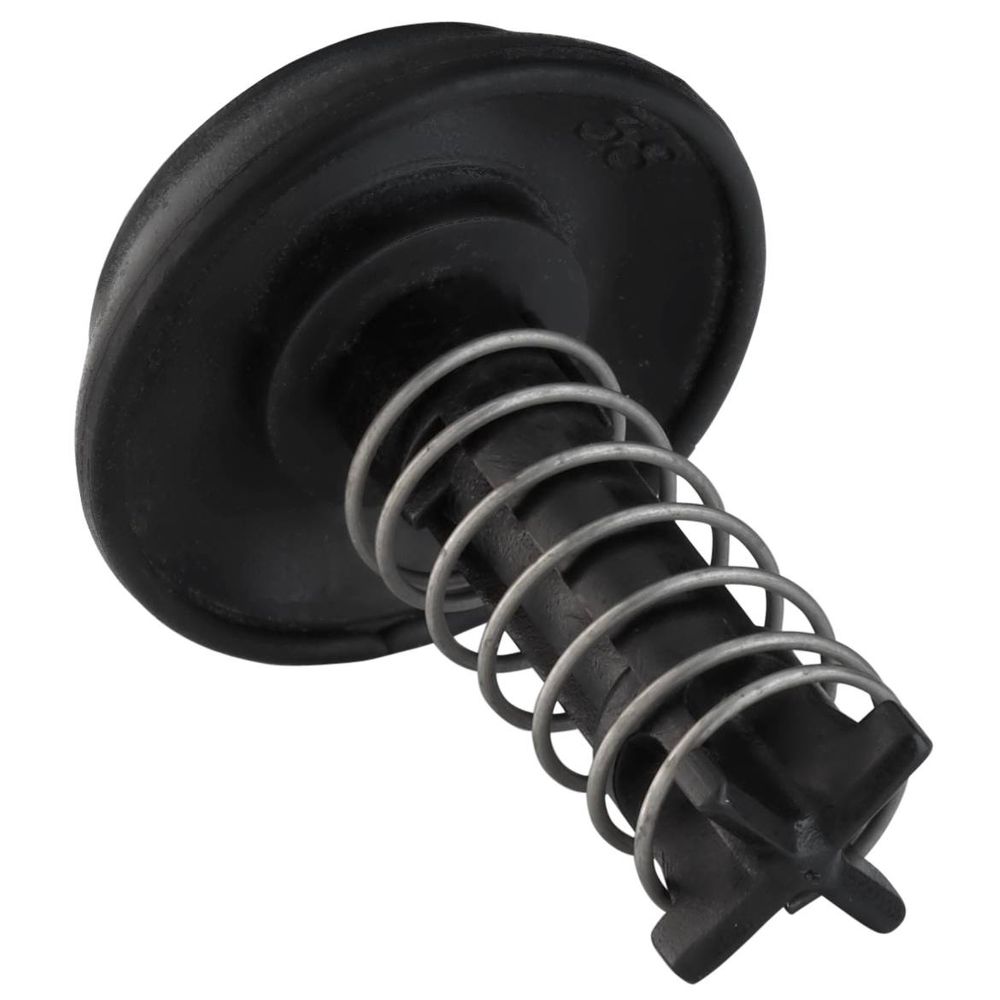 The NRS Leafield C7 Repair Kit includes a durable black rubber and metal valve with an attached spring, making it an essential component for your repair kit.