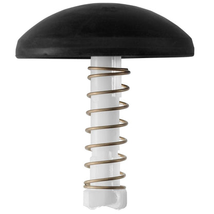 The NRS Leafield A7 / B7 Valve Repair Kit's precision is akin to a black and white round doorstop with a visible spring.