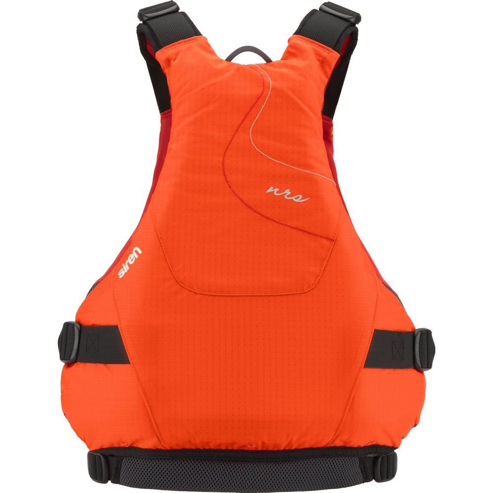 Featuring the Siren Women's PFD women's pfd manufactured by NRS shown here from a fourth angle.