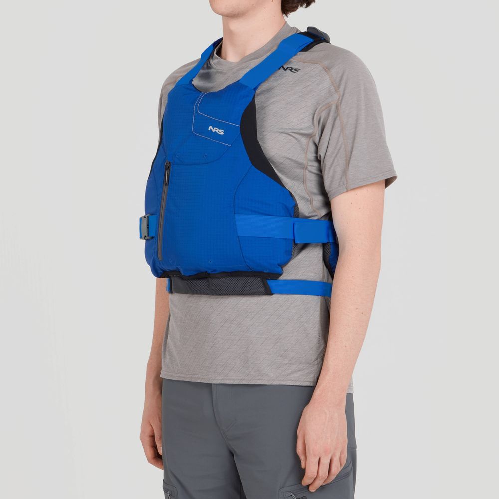 Featuring the Ion PFD men's pfd manufactured by NRS shown here from a seventeenth angle.