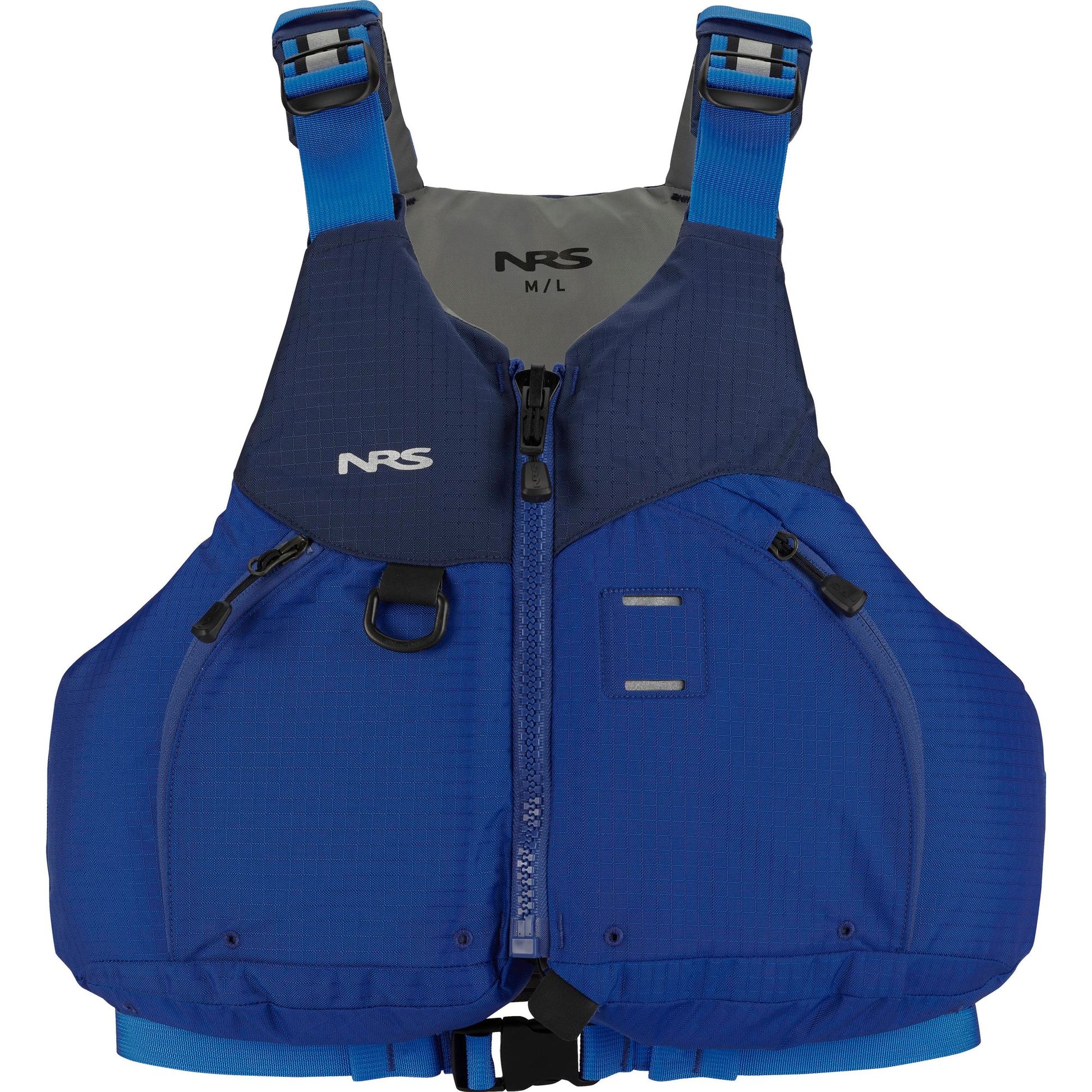 NRS Ambient PFD in blue color, ensuring safety on the water.
