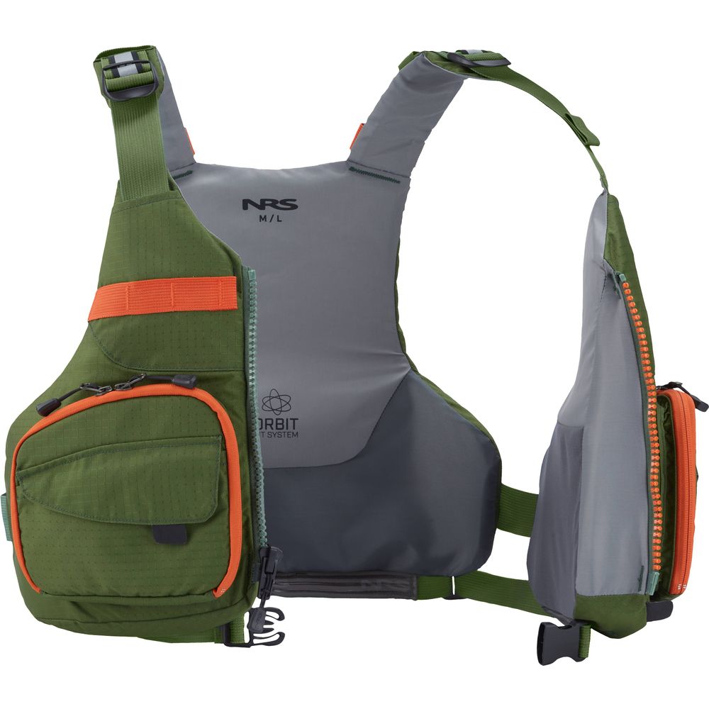 Featuring the Zander PFD manufactured by NRS shown here from a fourth angle.