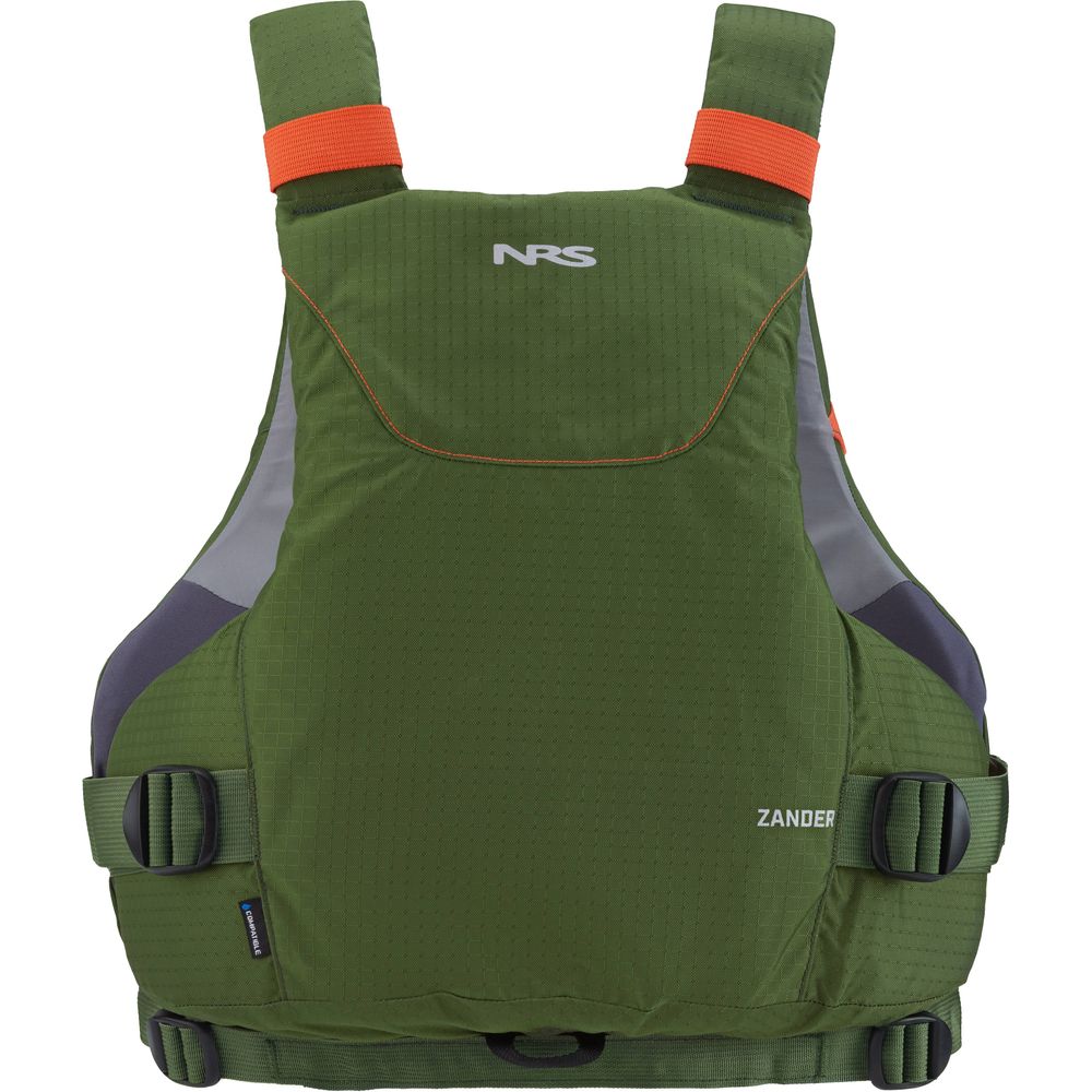 Featuring the Zander PFD manufactured by NRS shown here from a second angle.