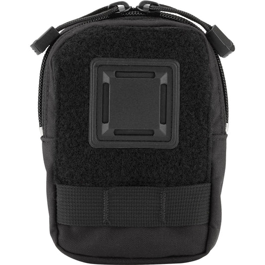 A black pouch with a zipper, suitable for NRS Molle PFD Accessory Pocket attachments.