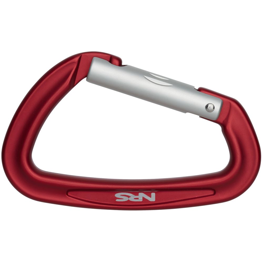 Featuring the Sliq Carabiner rescue hardware manufactured by NRS shown here from a seventh angle.