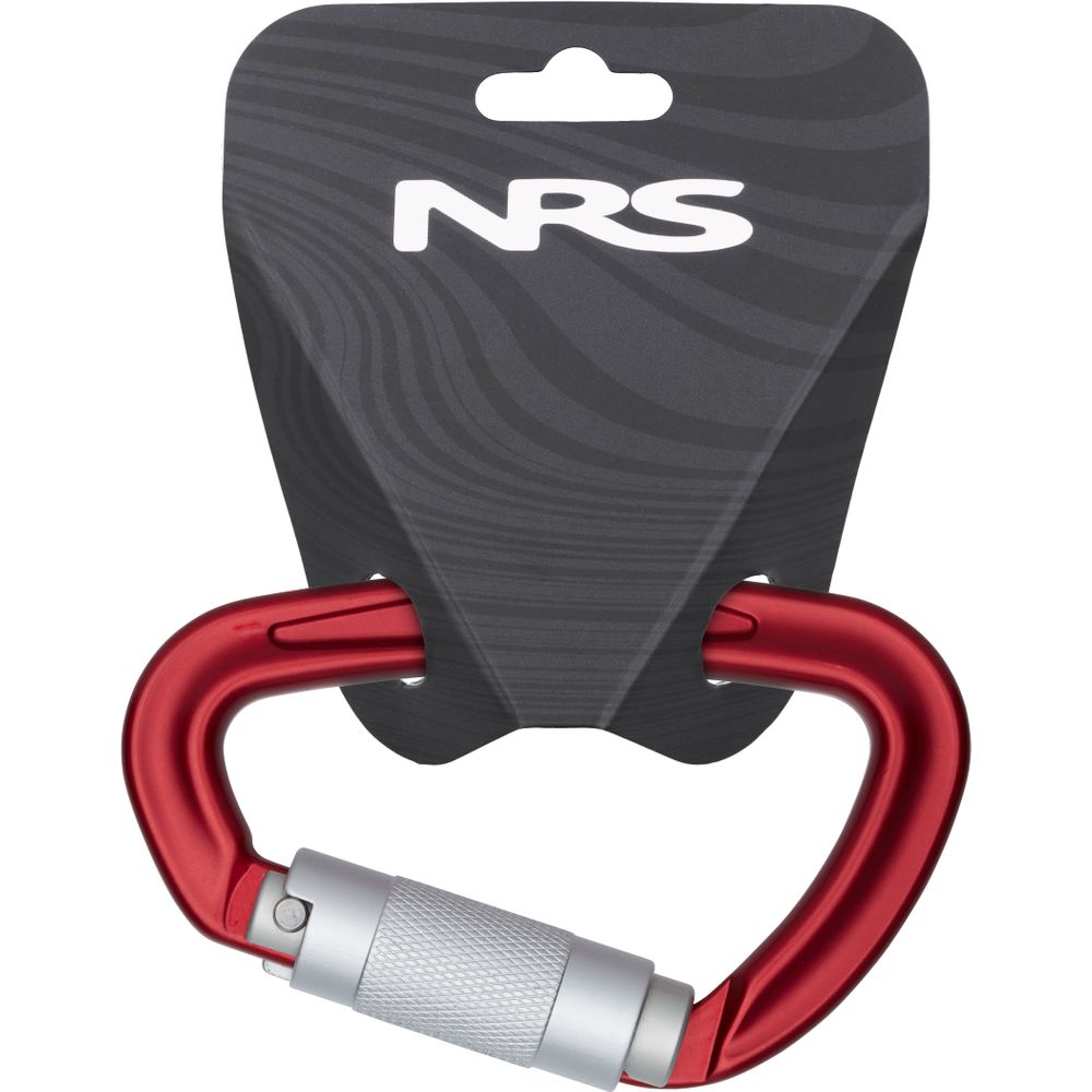 Featuring the Sliq Carabiner rescue hardware manufactured by NRS shown here from a twelfth angle.