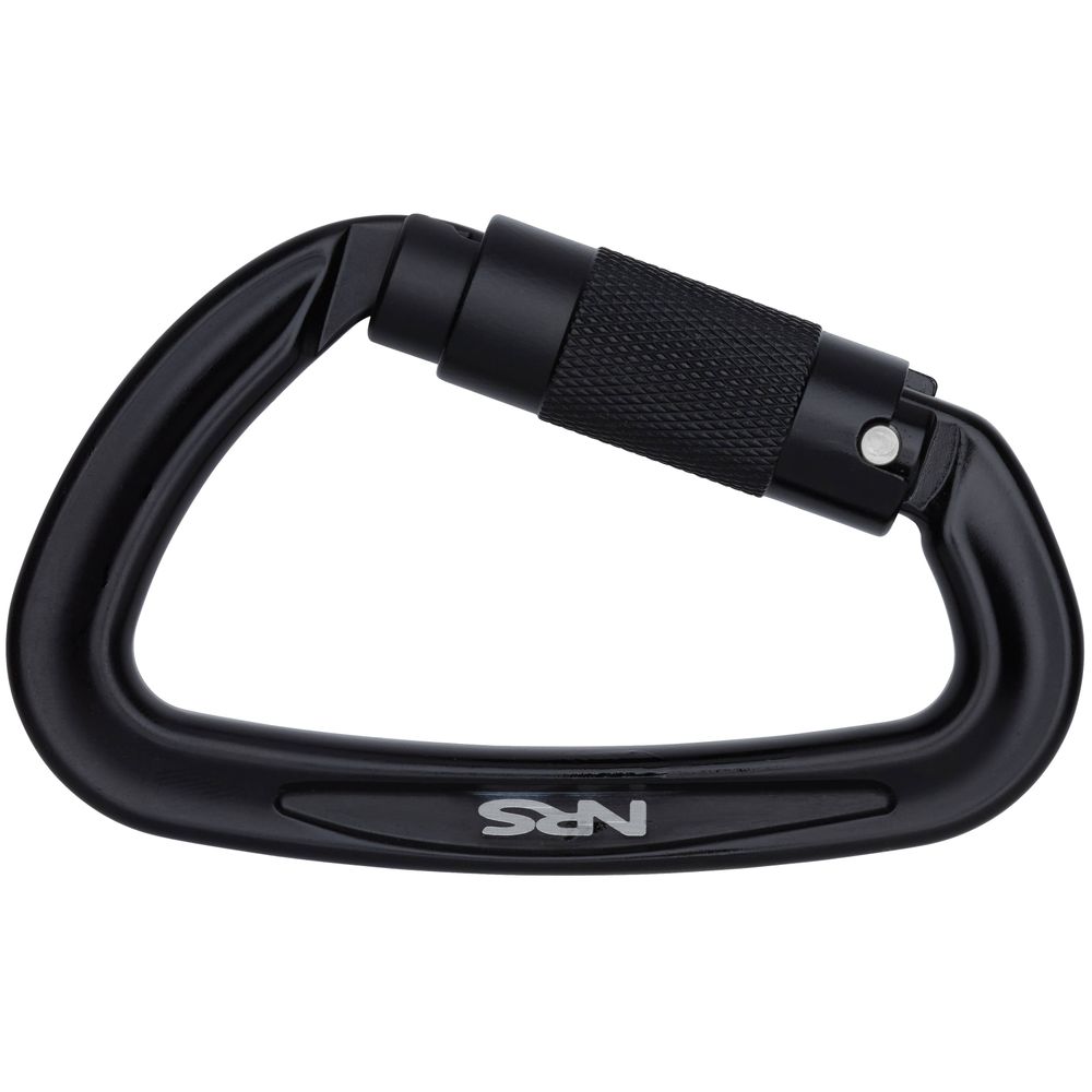 Featuring the Sliq Carabiner rescue hardware manufactured by NRS shown here from a third angle.