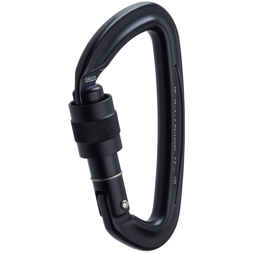 Featuring the Sliq Carabiner rescue hardware manufactured by NRS shown here from one angle.