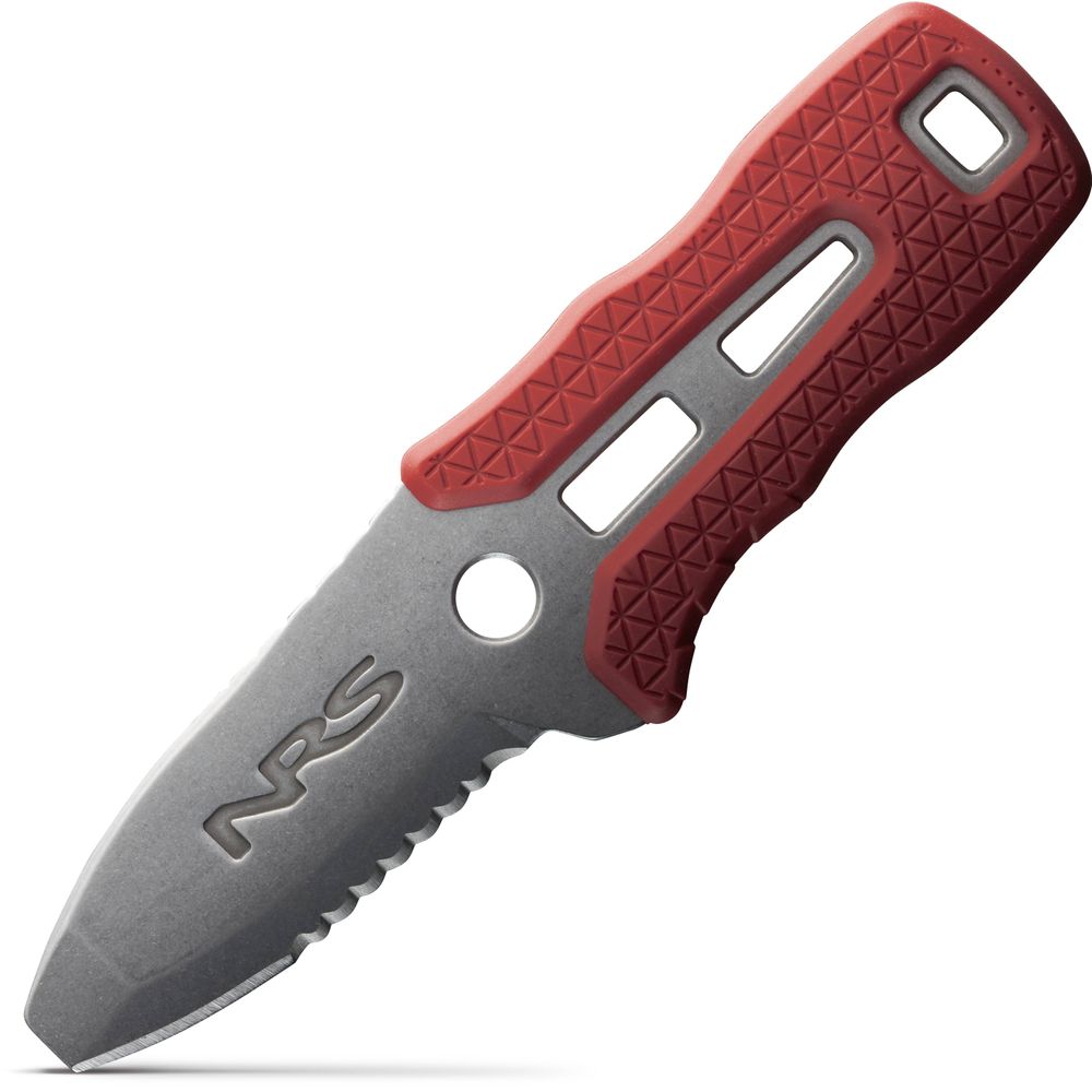 Co-Pilot Knife hardware, knife made by NRS in Red.