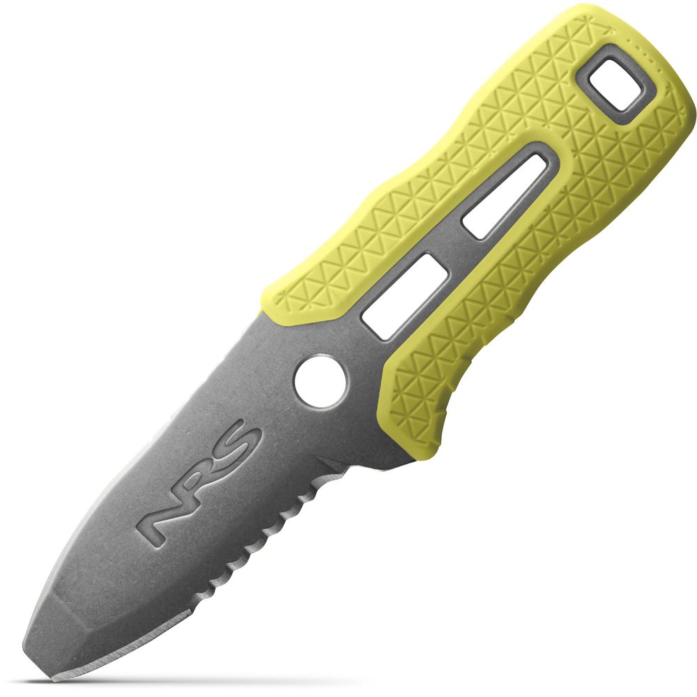 Co-Pilot Knife hardware, knife made by NRS in Yellow.