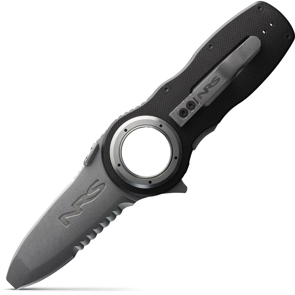 Pilot Access Knife hardware, knife made by NRS.