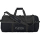The NRS Purest Mesh Duffel, made from durable polyester mesh, includes a shoulder strap and carrying handles, ideal for organizing paddling gear.