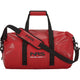 The NRS High Roll Duffel Dry Bag, in red with black straps and logo, is made from PVC-Free TobaTex. Its StormStrip™ closure offers superior protection against the elements, making it an excellent choice among dry bags.