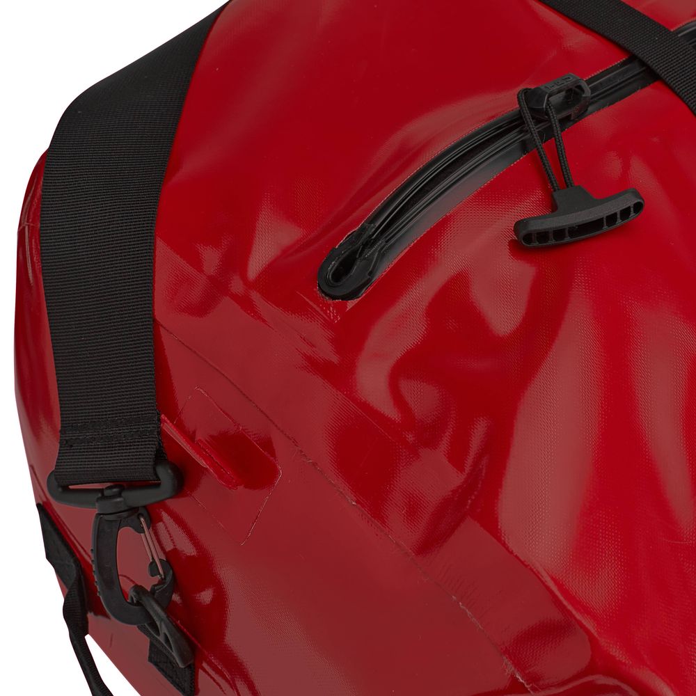 Featuring the Expedition DriDuffel dry bag manufactured by NRS shown here from a third angle.