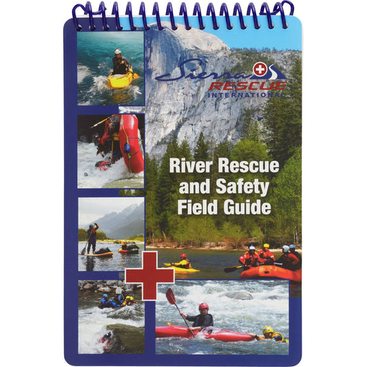 Waterproof NRS Sierra Rescue River Rescue and Safety Field Guide.