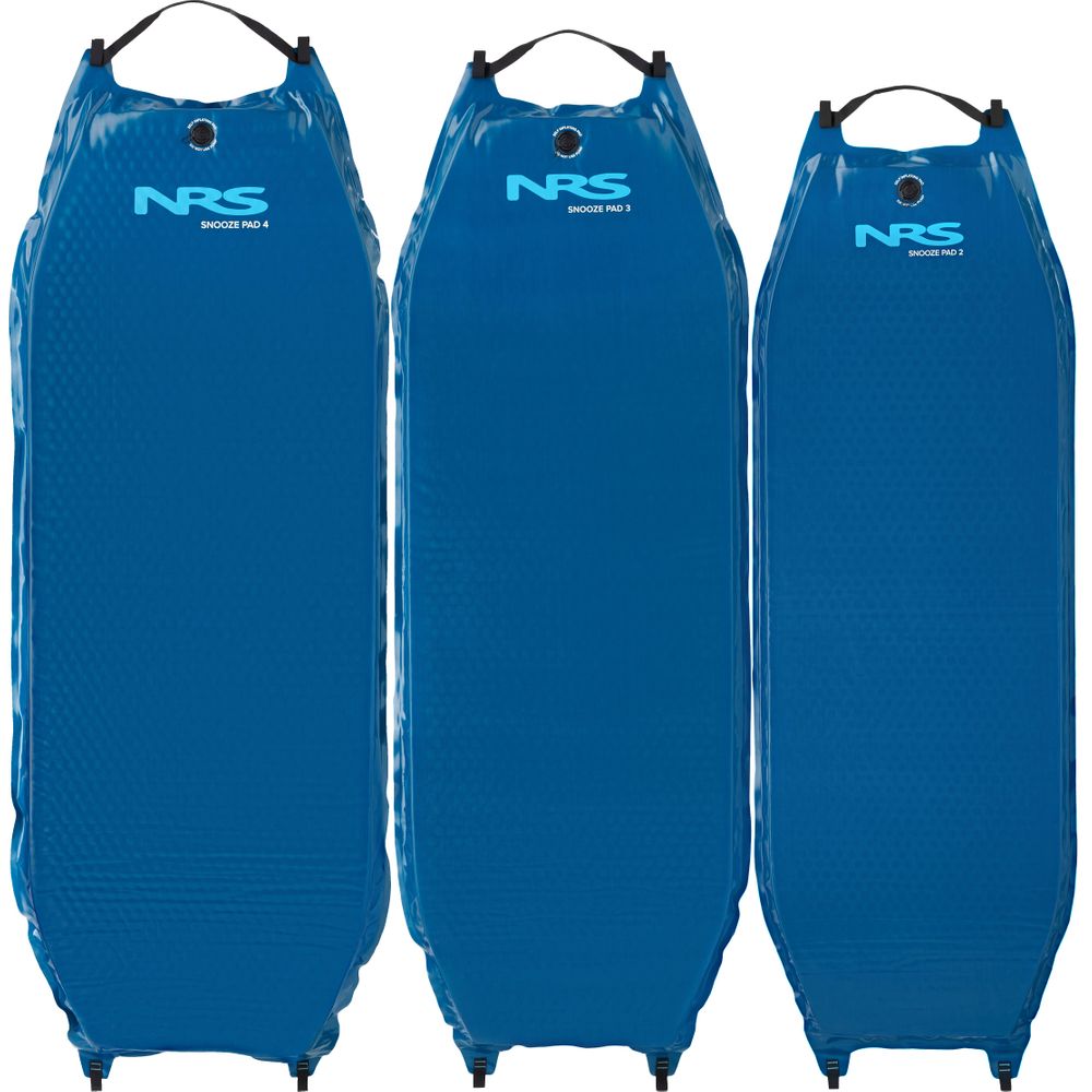 Featuring the Snooze Pad sleep pad manufactured by NRS shown here from one angle.