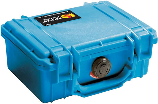 This protective Pelican 1120 Case is waterproof and stands out against the white background.