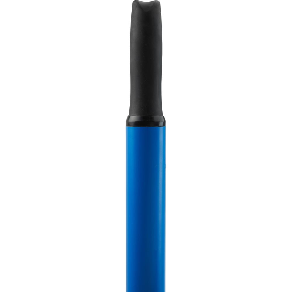 A close-up of the NRS Advantage 2-Piece Oar Shaft shows its ergonomic handle with a black grip at the top, reminiscent of a boat oar shaft.