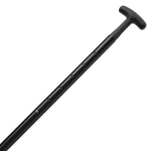 The NRS Rave 95 SUP Paddle features a lightweight, durable shaft and an adjustable design for customizable length.