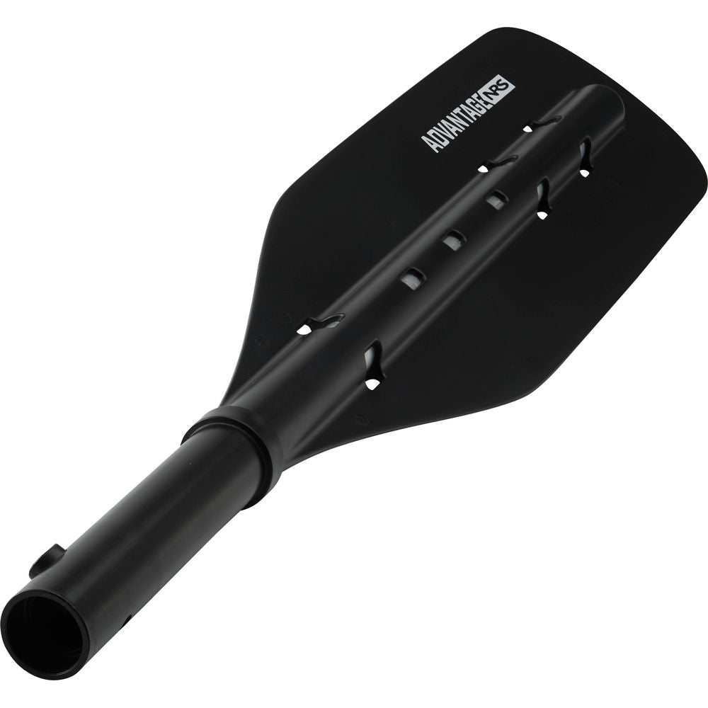 Featuring the Advantage Oar Blade manufactured by NRS shown here from one angle.