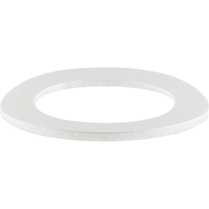 The Carlson Replacement Pump O-Rings are white, circular, and made of plastic with an open center, perfect for use with Carlson barrel pumps.