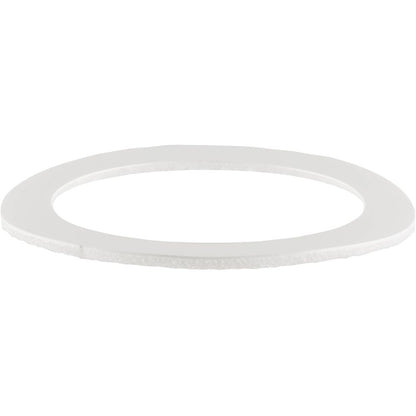 A white circular foam Replacement Pump O-Ring from Carlson is placed on a plain background, perfect for Carlson barrel pumps.