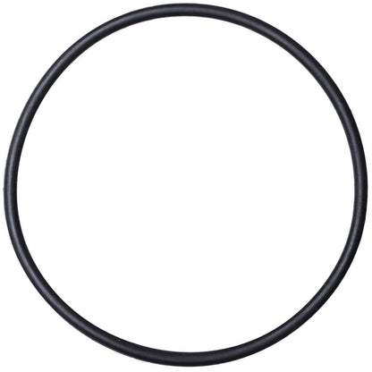 The NRS Super Pump Replacement O-Ring, made of black rubber and perfect for NRS Super pumps, forms a complete circle against a white background.