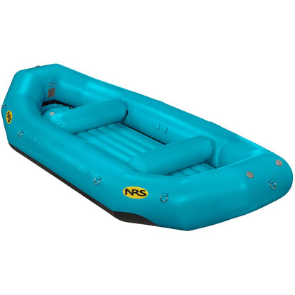 Crafted with durable Pennel Orca fabric, the teal NRS Otter Series Raft includes three thwarts and the NRS logo, delivering outfitter-grade performance for all your adventures.
