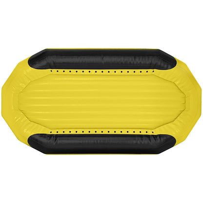 The NRS Otter Series Raft, in yellow and black, delivers outfitter-grade performance with durable Pennel Orca fabric ensuring reliability for your next adventure.