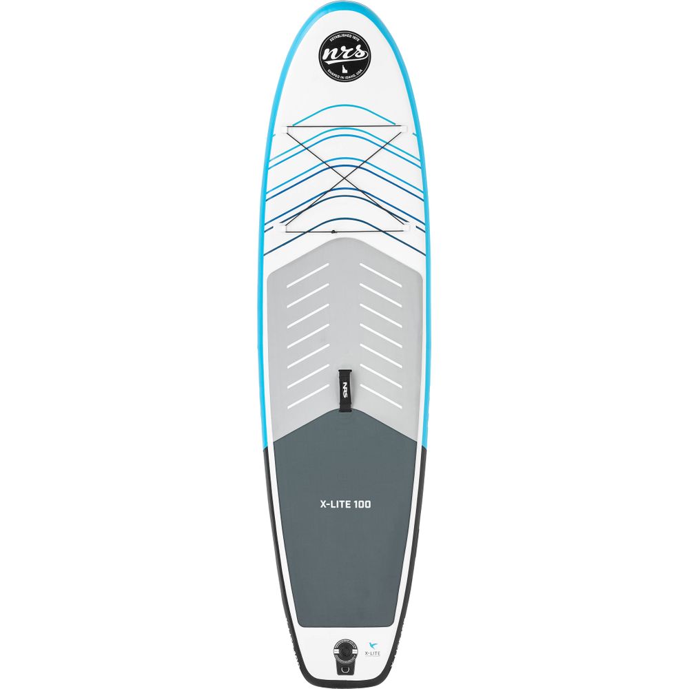 Featuring the X-Lite SUP Boards manufactured by NRS shown here from a third angle.