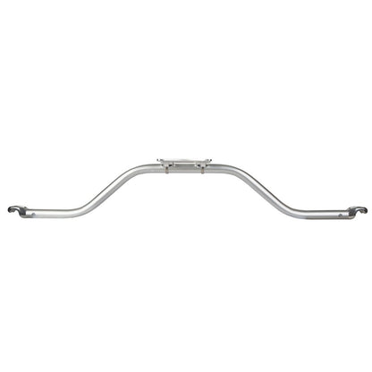 The NRS Angler Seat Bar is made from hot-forged aluminum alloy and includes curved ends with a central mounting bracket, shown on a white background.