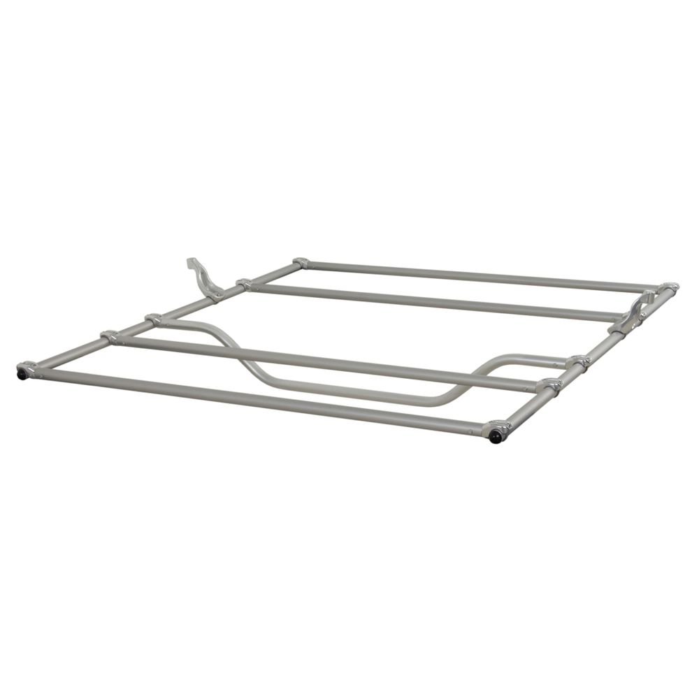 Embark on a whitewater expedition with the NRS Compact Outfitter Raft Frame. Designed for vehicles, it includes multiple parallel bars, mounting points, and is compatible with NRS Adjustable Cooler Mounts for enhanced adventure convenience.