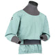 The Immersion Research Devils Club Drytop is a light blue waterproof drysuit top with grey seals on the neck, wrists, and waist, designed for kayaking or other water activities. This paddler gear features a waterproof breathable shell for optimal performance.