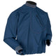 The Immersion Research Zephyr Splash Jacket is a blue waterproof jacket with long sleeves, zippered chest pocket, and adjustable cuffs and hem—perfect for river sports.