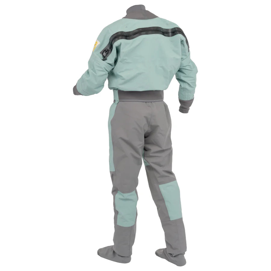 The Immersion Research Devils Club Drysuit is a rear entry, durable drysuit built for expeditions