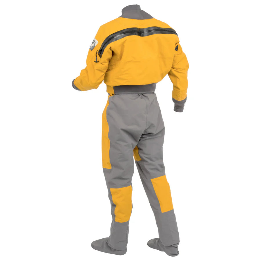 The Immersion Research Devils Club Drysuit is a rear entry, durable drysuit built for expeditions