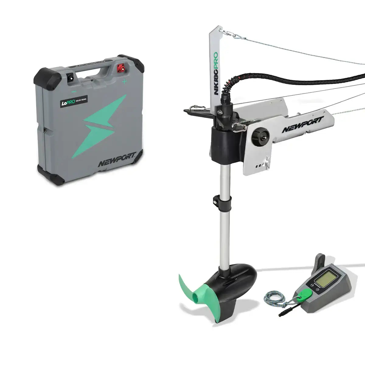 NK180PRO Motor + 24V50 LoPRO Battery Bundle
