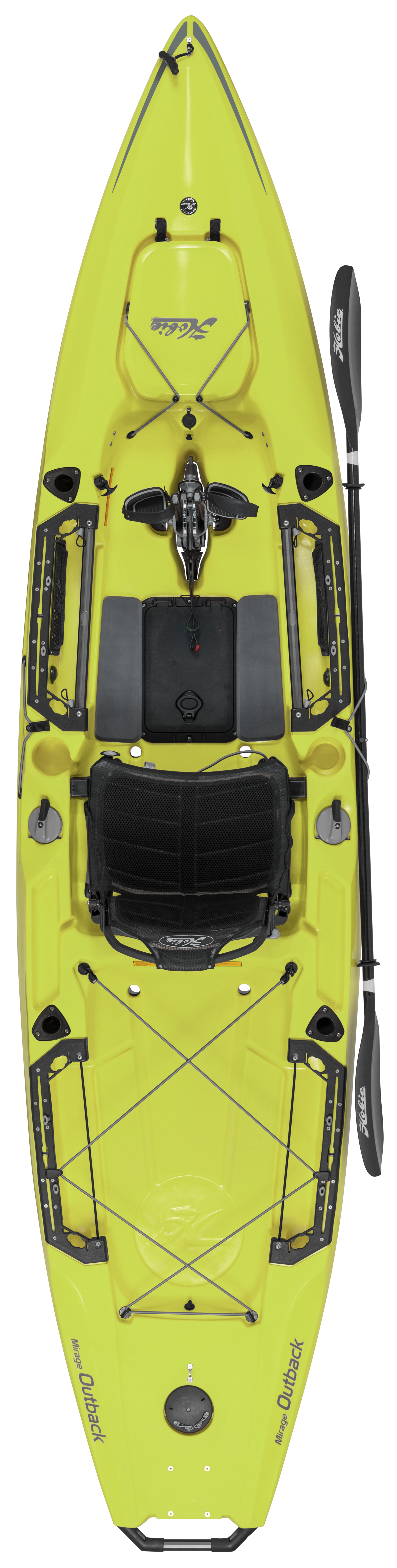 Hobie Mirage Outback 12'9 Pedal Drive Fishing Kayak - 4Corners