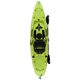 A green Hobie Mirage Passport 10.5R kayak with a paddle and paddles.