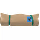 The Guide Paco Pad by Jacks Plastic Welding is a beige roll-up mat made with high-density foam and secured with green straps. A blue recycling symbol emphasizes its eco-friendly design.