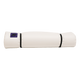The Pickup Paco Pad by Jacks Plastic Welding is a rolled white pad, secured with two black straps and displaying a small purple and black logo on one end.